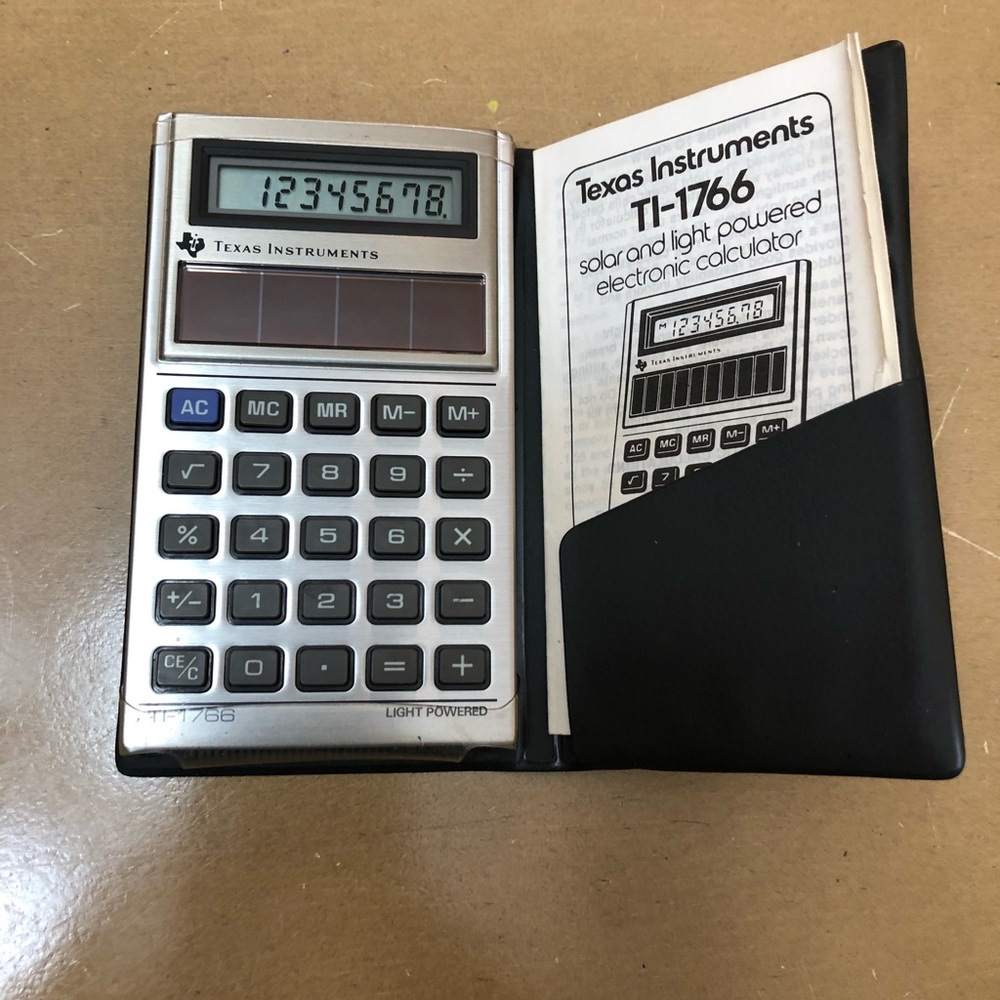 Vintage 1981 Texas Instruments TI-1766